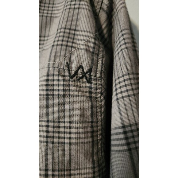 5.11 TACTICAL Shirt Mens Large Gray Workwear Outdoor Button Down Pockets Snap - Picture 4 of 10